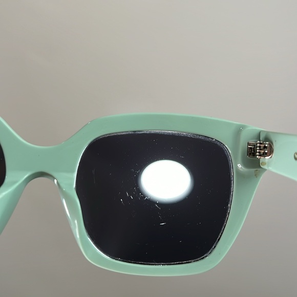 CELINE MONOCHROMS SQUARE-FRAME ACETATE SUNGLASSES ๐ - Picture 10 of 12